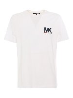 T-shirt con logo MK