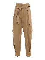 Pantalone cargo carrot fit