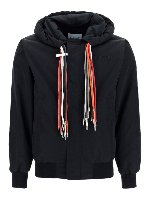 Giacca con coulisse multipla multicolor