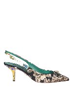 Sling back patchwork