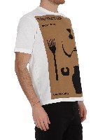 T-shirt con stampa Hard Life
