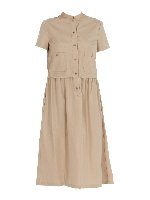 Abito a camicia in cotone