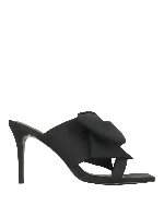 Sabot con punta quadrata e fiocco logo Emily