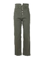 Vaqueros Rectos - Verde Oscuro