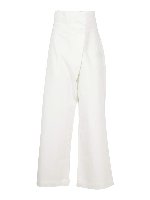Pantaloni culotte a vita alta