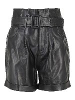 Shorts in pelle