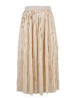 Knielanges Kleid - Hellbeige