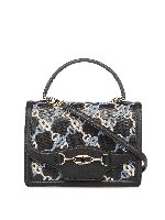 Borsa in tela con stampa morsetto