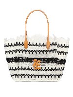 Borsa tote in pizzo