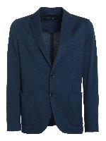 Blazer in pique stretch