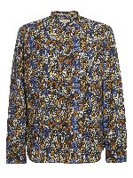 Camicia in cotone stampa maschere