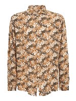 Camicia in viscosa a fiori