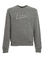 Felpa con placca logo