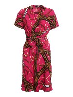 Abito con stampa catene