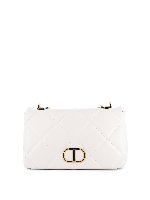 Tracolla in pelle sintetica trapuntata