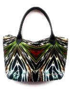 Borsa in raso stampato Diana