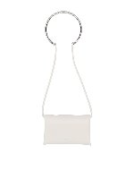 Portamonete bianco con bracciale