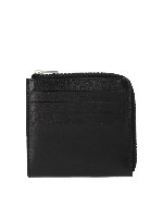 Portamonete nero con zip