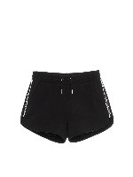Shorts logo Givenchy Kids neri