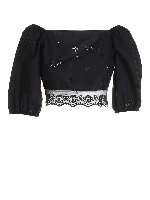 Top crop in sangallo nero