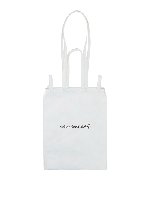 Tote in tessuto tecnico effetto stropicciato