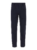 Pantaloni in lino misto lana