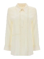 Camicia in seta crepe de chine