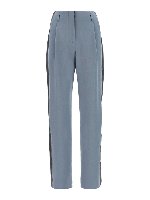 Pantaloni a sigaretta in lana vergine