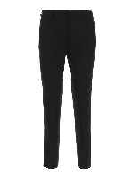 Pantaloni slim in viscosa stretch