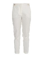 Pantaloni stretch con bottoni