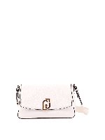 Borsa in pelle sintetica martellata