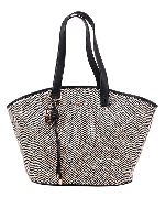 Tote in similpelle motivo geometrico