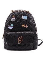 Zaino in similpelle con spille