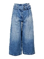 Jeans culotte crop
