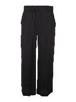 Pantaloni effetto mano pesca