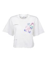 T-shirt con logo Watercolor Arrow