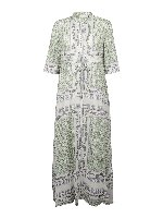 Abito caftano stampato