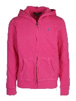 Felpa con cappuccio e ricamo logo