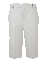 Bermuda in cotone felpato