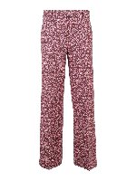 Pantaloni in stampa fiori