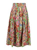 Gonna con stampa paisley