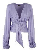 Blusa annodata in vita