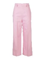 Pantaloni a gamba dritta con vita alta