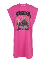 Abito a T-shirt con stampa digitale