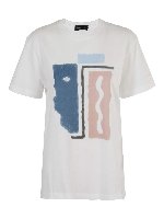 T-shirt in stampa geometrica