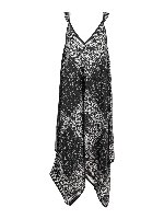 Abito smanicato in seta