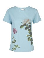 T-shirt in stampa rose