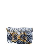 Borsa in denim patchwork