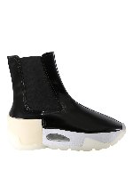 Stivaletti effetto vernice