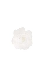 Spilla a fiore bianca